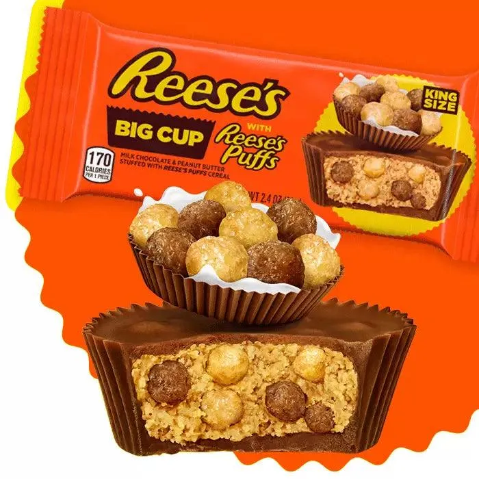 Reese's Big Cup with Reese's Puffs King Size