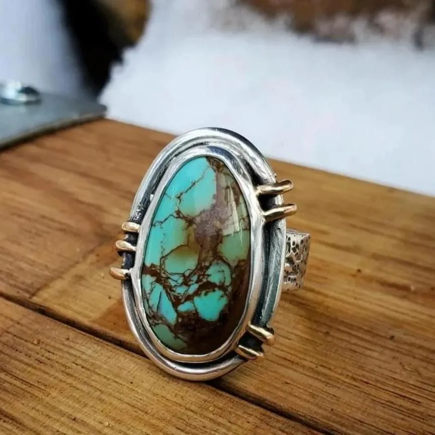 Royston Turquoise Cowgirl Ring