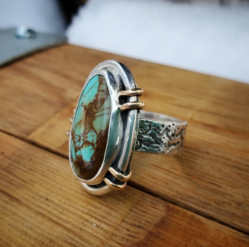 Royston Turquoise Cowgirl Ring