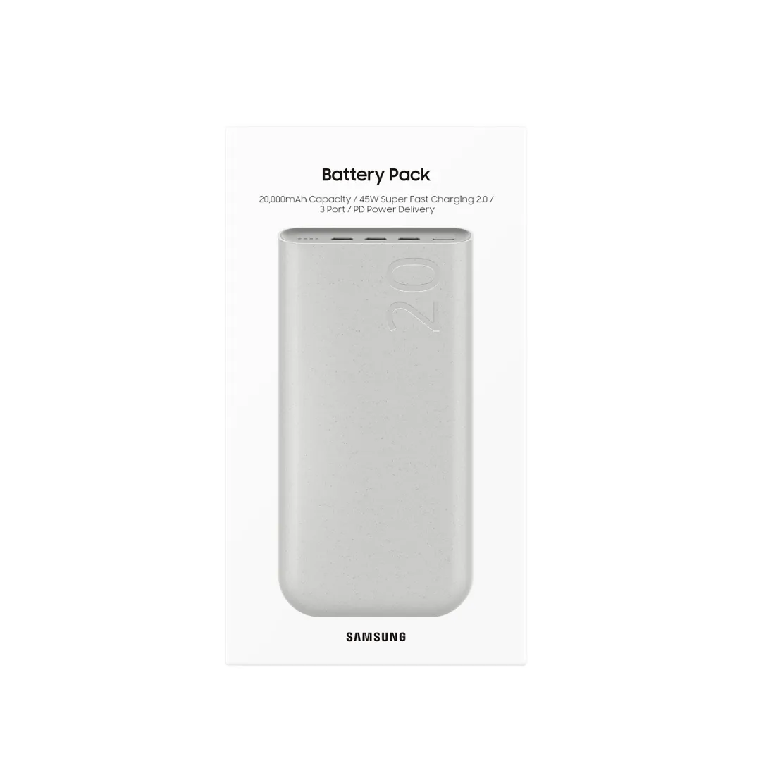 SAMSUNG 45W-20000 MAH POWER BANK