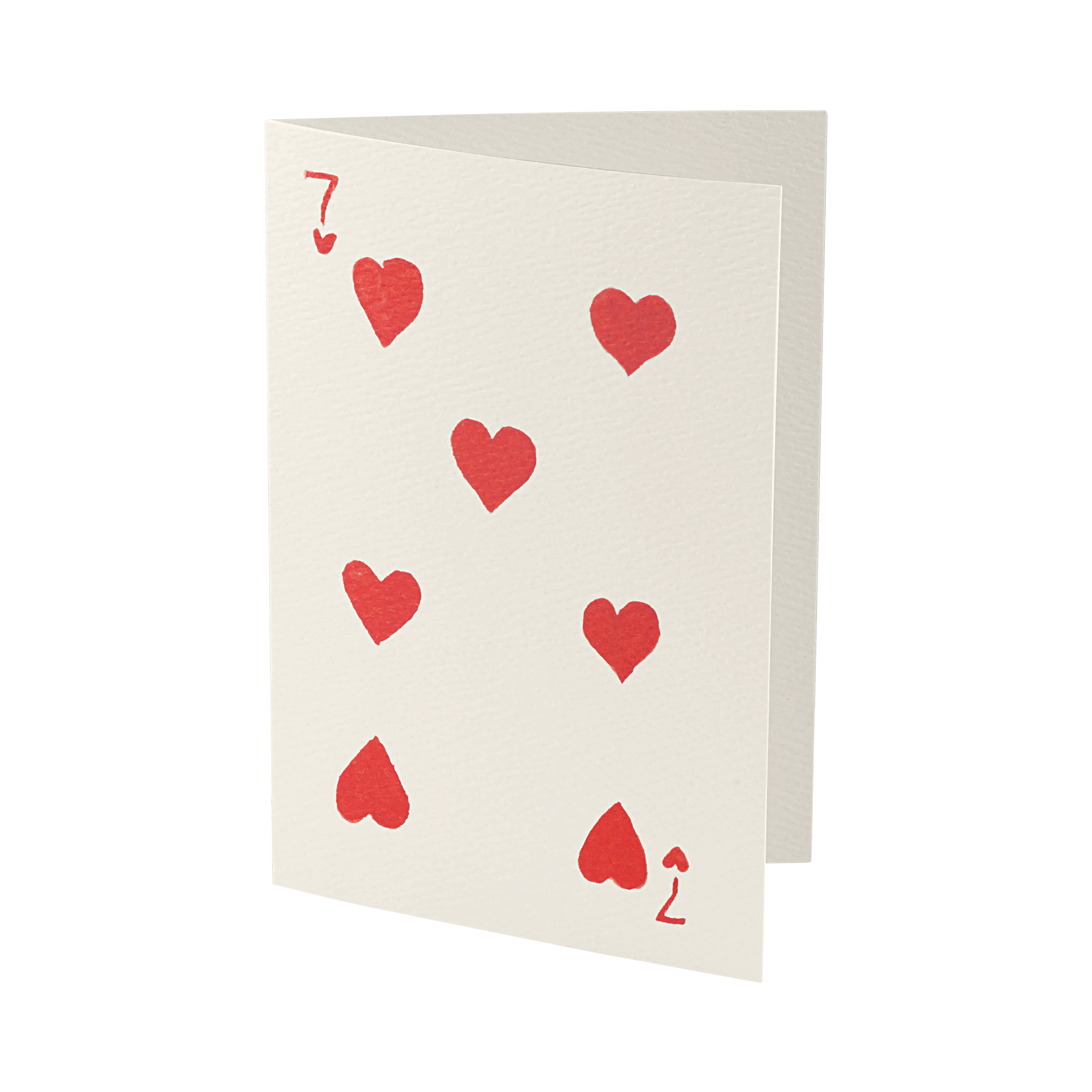 Seven of Hearts Card