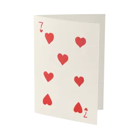 Seven of Hearts Card