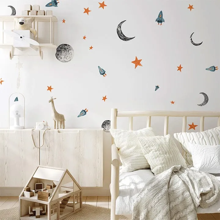 Spaceship Wall Decals