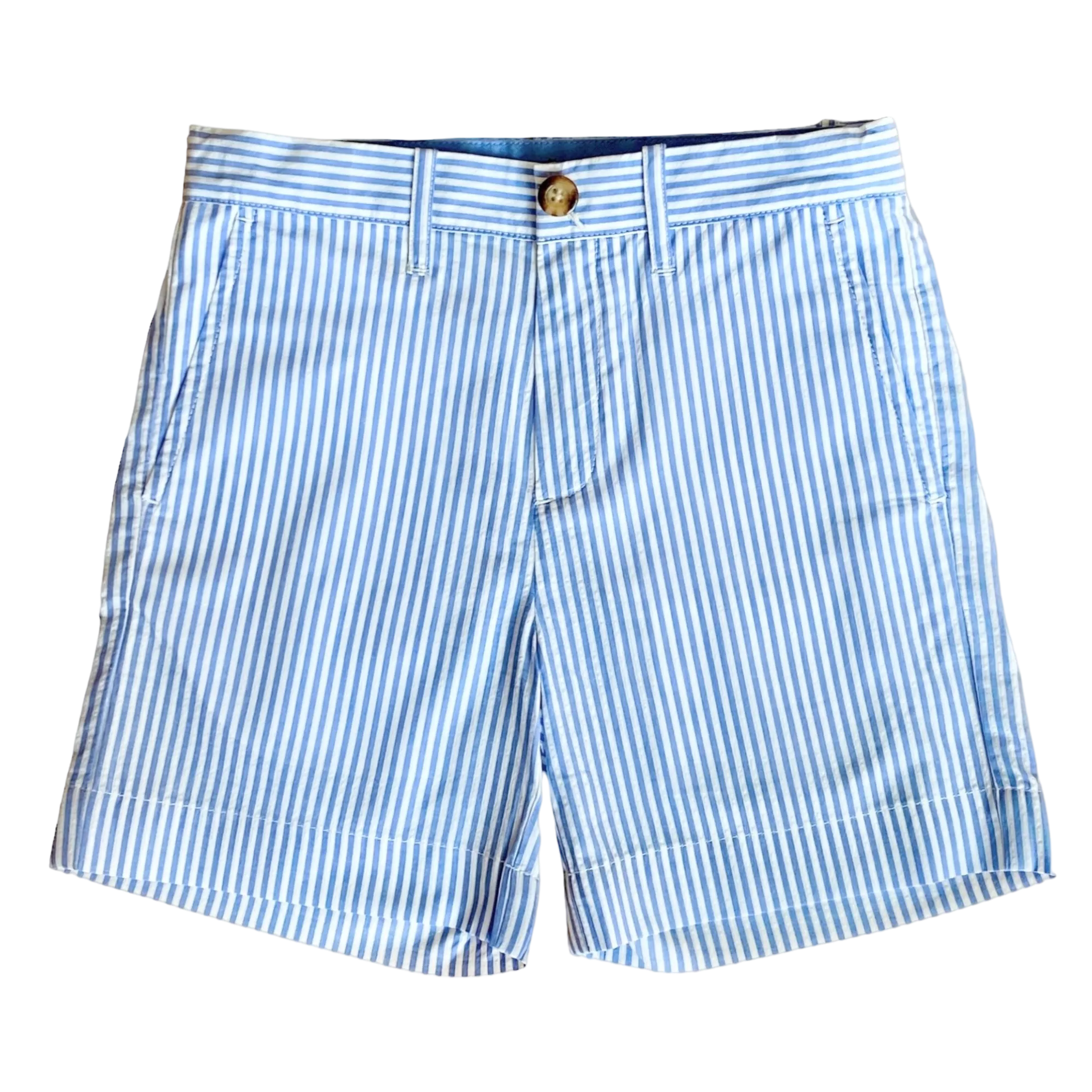 Sweetgrass Shorts - Sea Island Seersucker