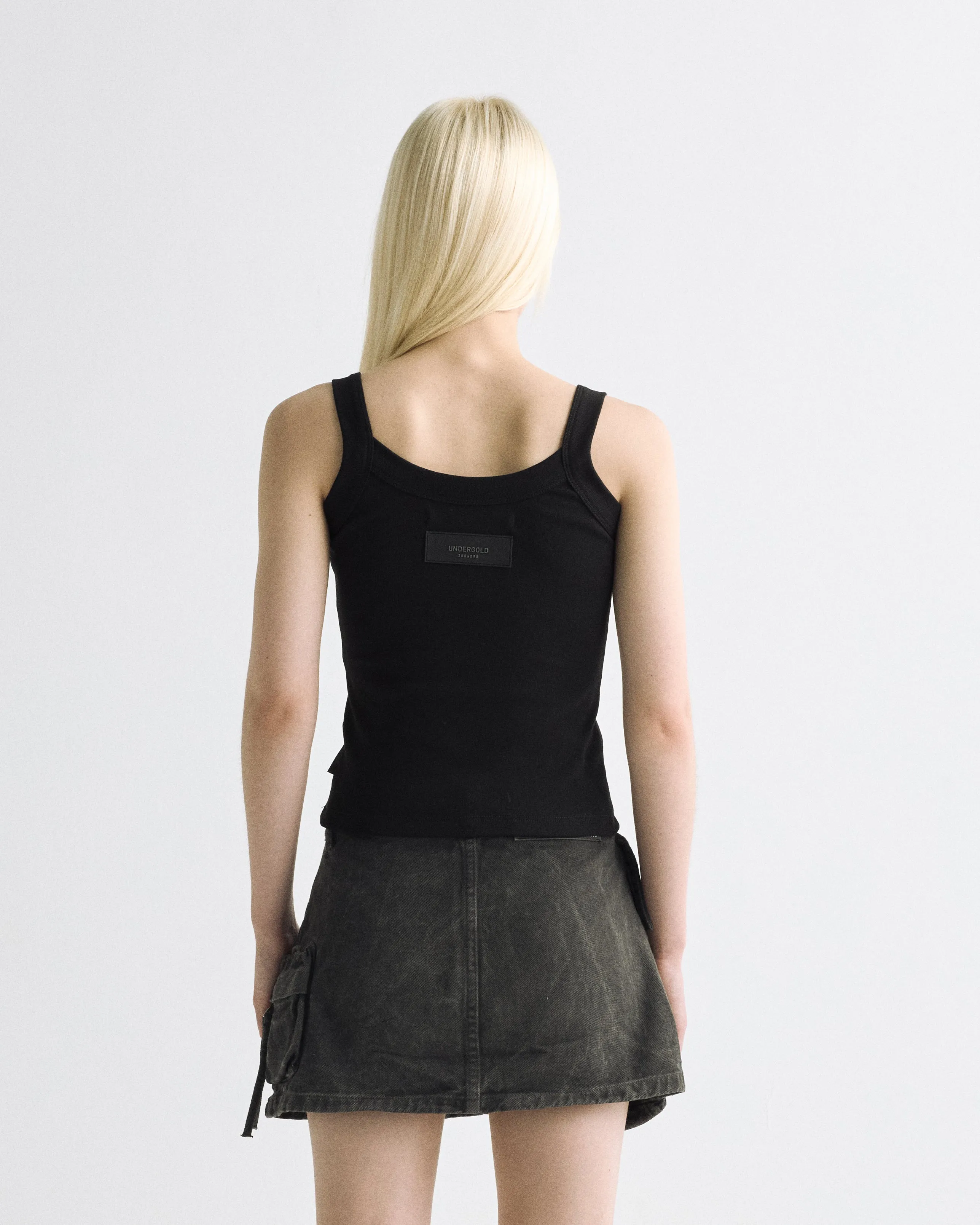 W Basics Tank Top Black