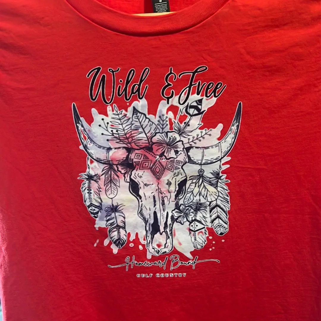 Wild and Free Tee